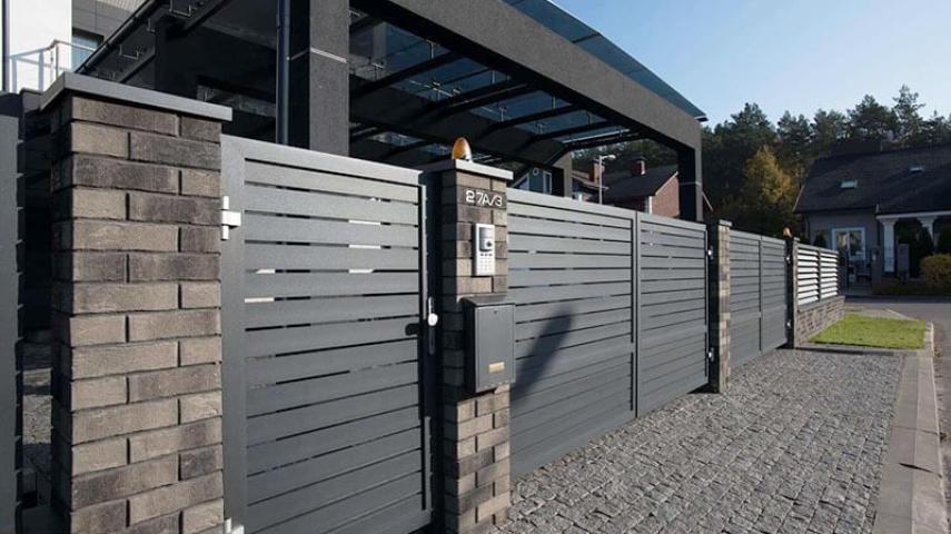 въездные ворота в Учкекене